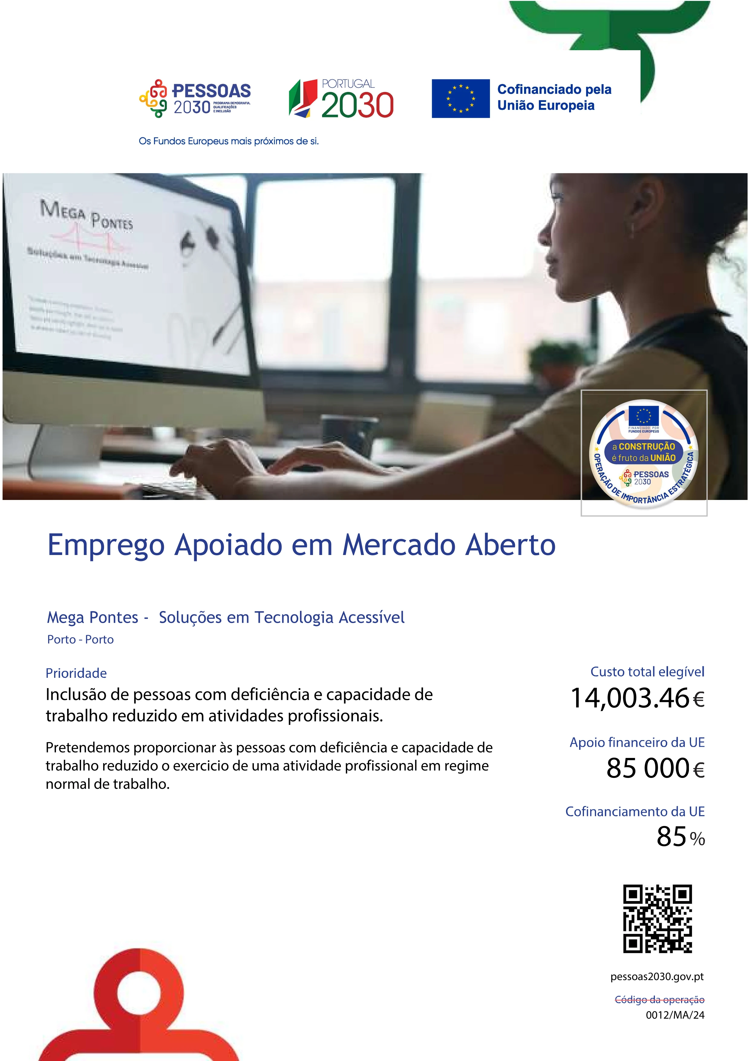 Inclusão de pessoas com deficiência e capacidade de trabalho reduzida