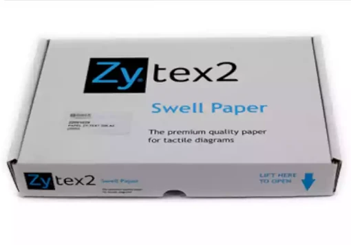 Embalagem de folhas de papel para relevos A4 com a designação Zy tex2 Swell Paper