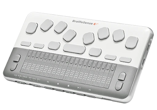 BrailleSense Mini, bloco ne notas Braille Android com teclado estilo Perkins