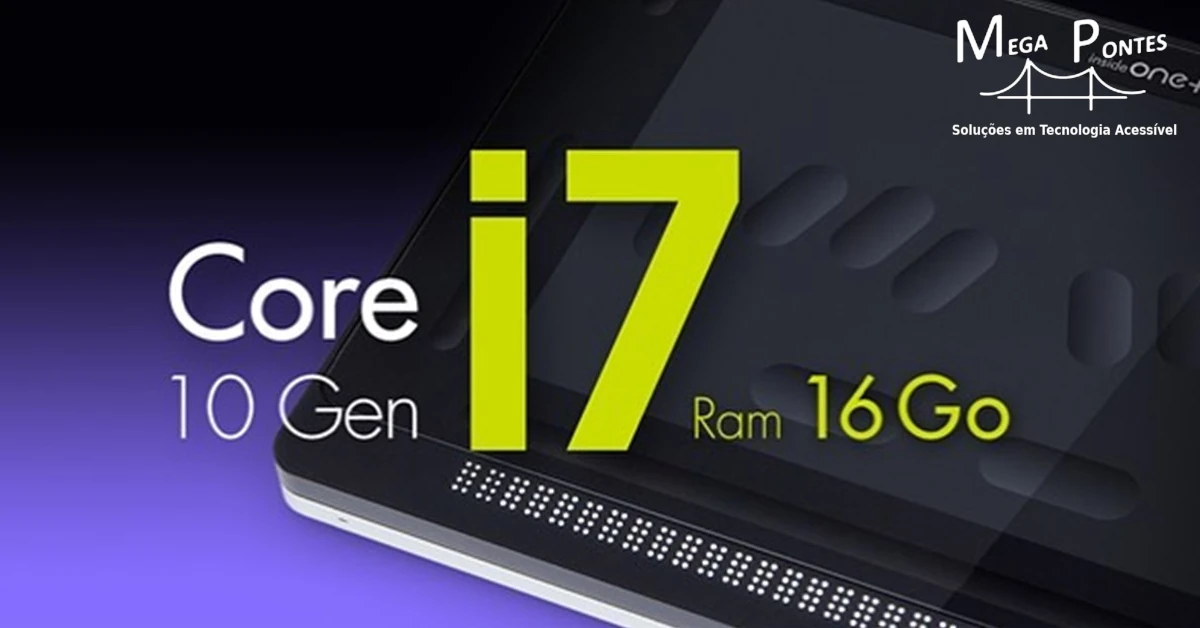 Processador i/ de 10ª geração e 16 GB de memória RAM