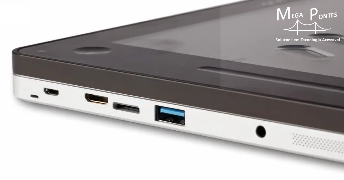 pormenor do canto lateral direito do insideONE+ mostra a qualidade do design e acabamento superior