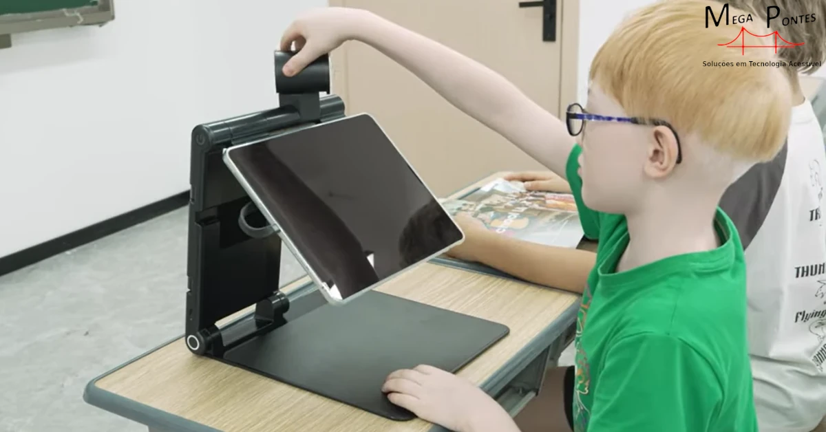 Aluno desdobra o Snow Pad de forma prática e rápida