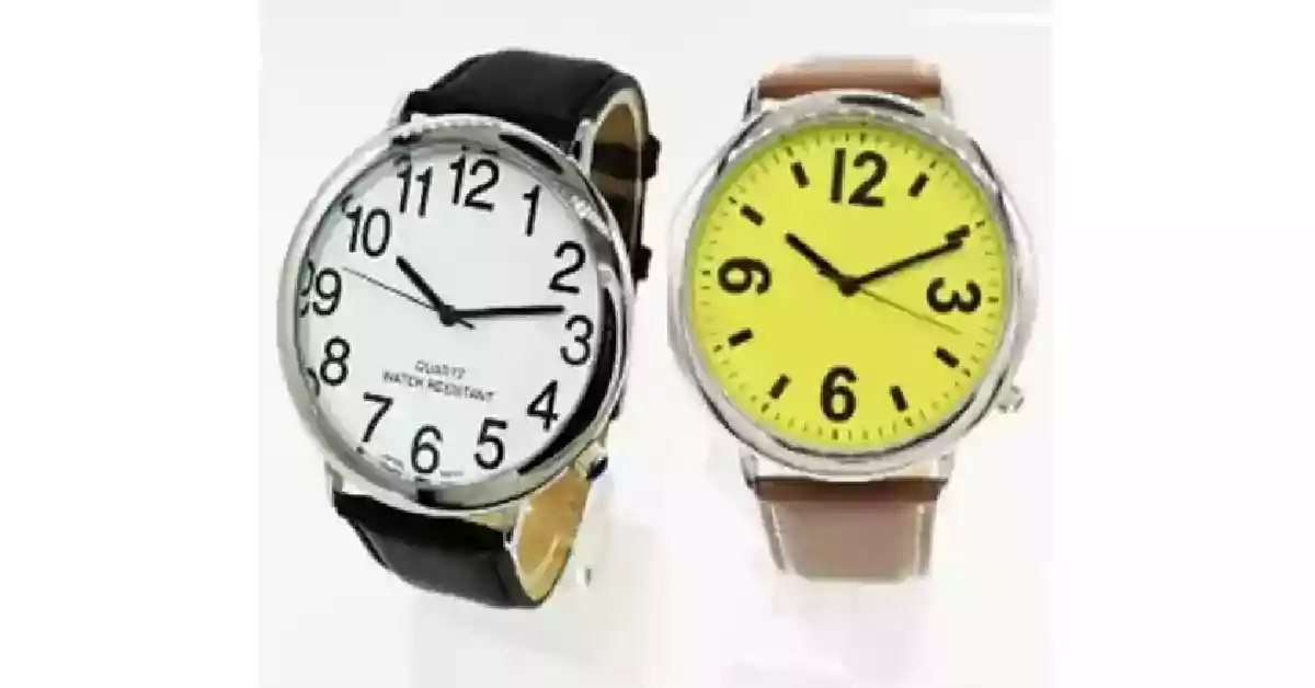 Dois relógios caixa metálica redonda mostrador branco ou amarelo bracelete preta ou castanha