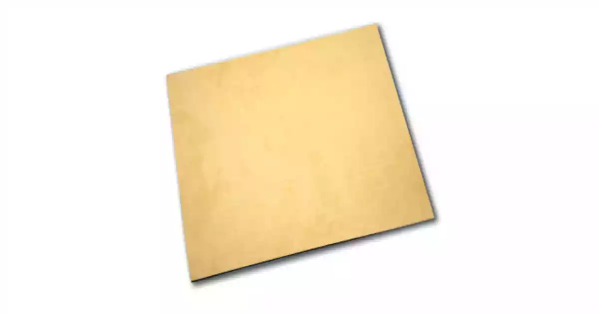 Base de desenho em borracha de tom amarelado