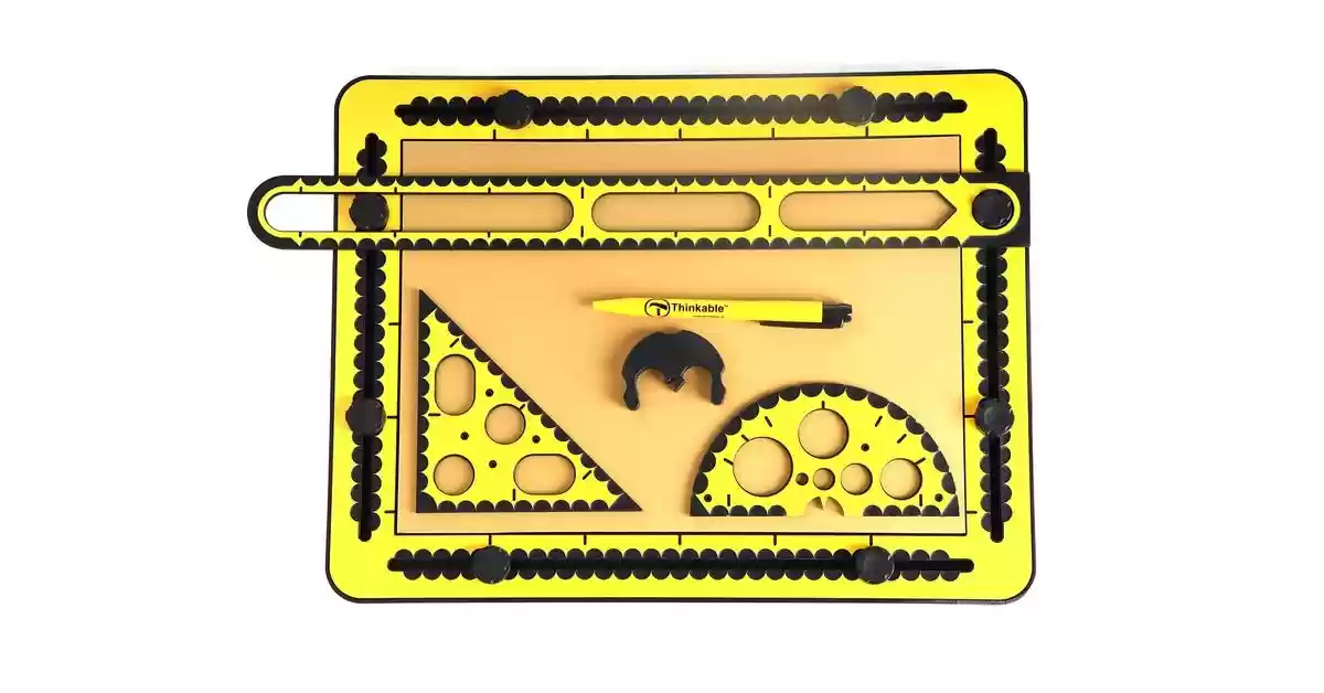 TactiPad, base de desenho versátil e conjunto de ferramentas de desenho táctil