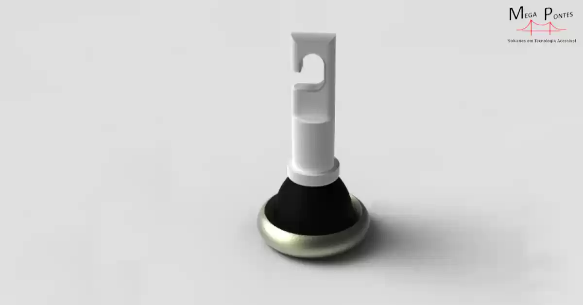 Ponteira metálica com gancho