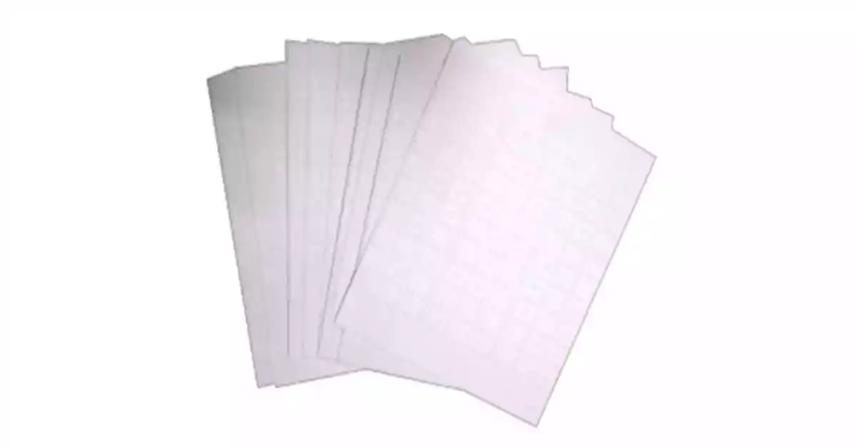 Conjunto de tabelas de cor branca para o jogo SUDOKU