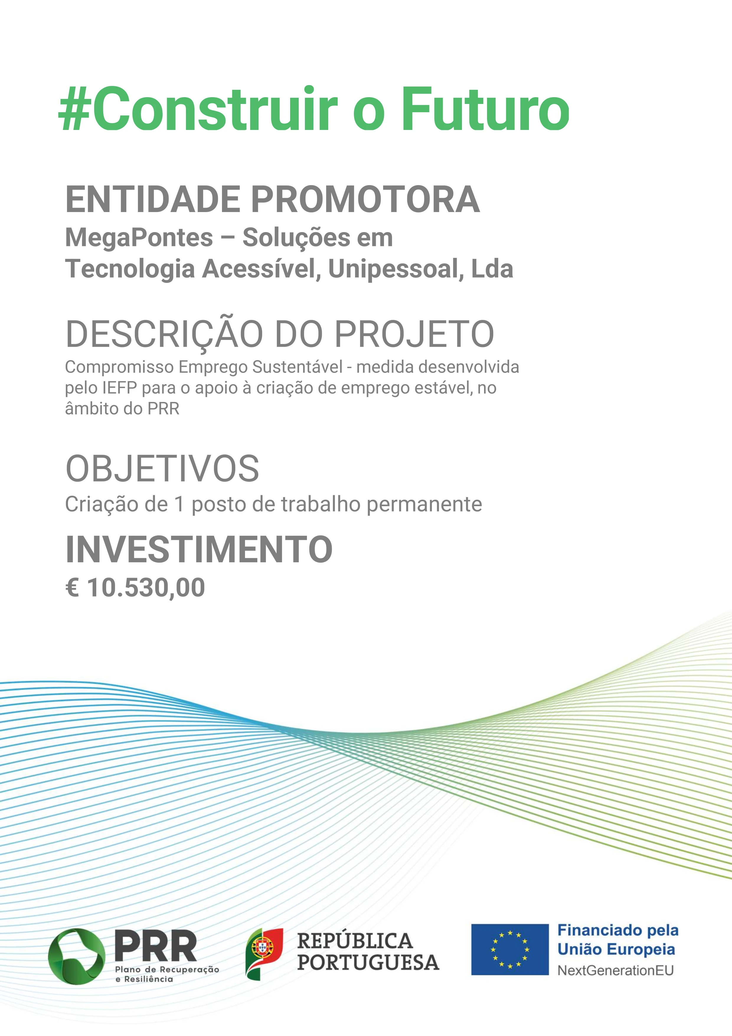 Apoio à criação de emprego - Medida desenvolvida pelo IEFP