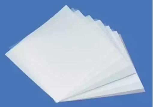 Folhas brancas de papel cebola para desenho positivo