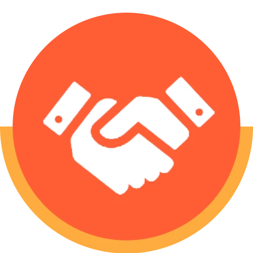 Símbolo de aperto de mão